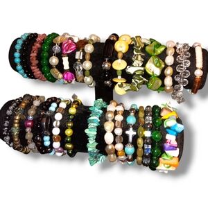 Stretch Bracelet Jewelry Lot